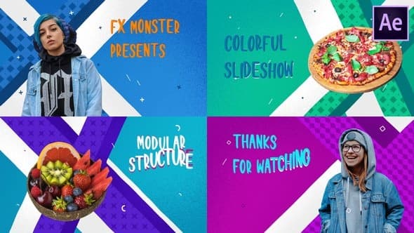Colorful Cartoon Slideshow | After Effects – After Effects Download | Madbax