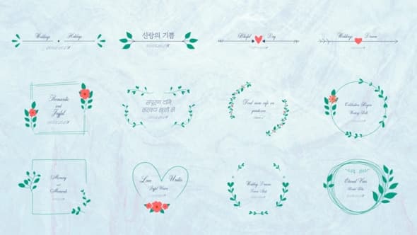 Wedding And Holidays Animations for After Effects – After Effects Download | Madbax