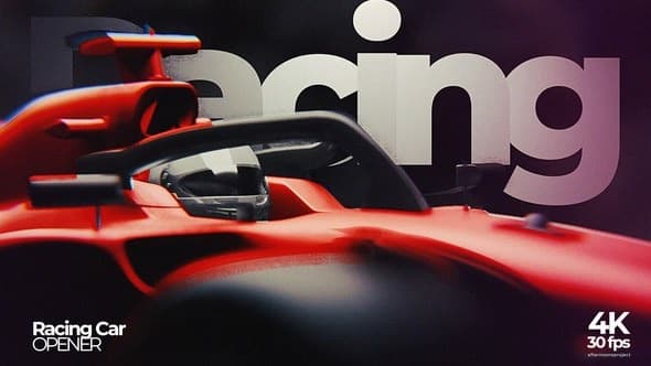 Racing Car Opener – AE / Premiere Download | Madbax