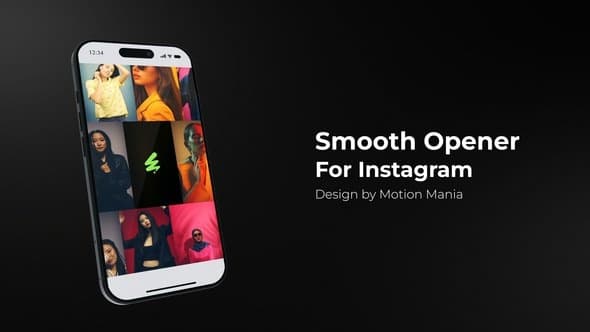 Smooth Opener for Instagram – AE / Premiere Download | Madbax