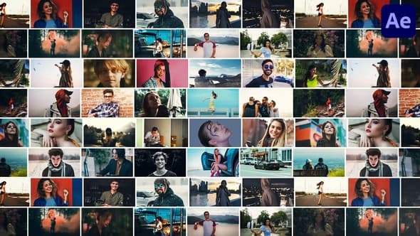 Mosaic Logo Opener – AE / Premiere Download | Madbax