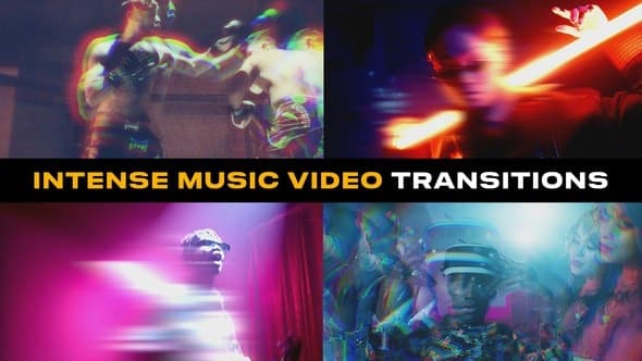 Intense Music Video Transitions | After Effects – After Effects Download | Madbax