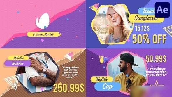 Fashion Market for After Effects – After Effects Download | Madbax
