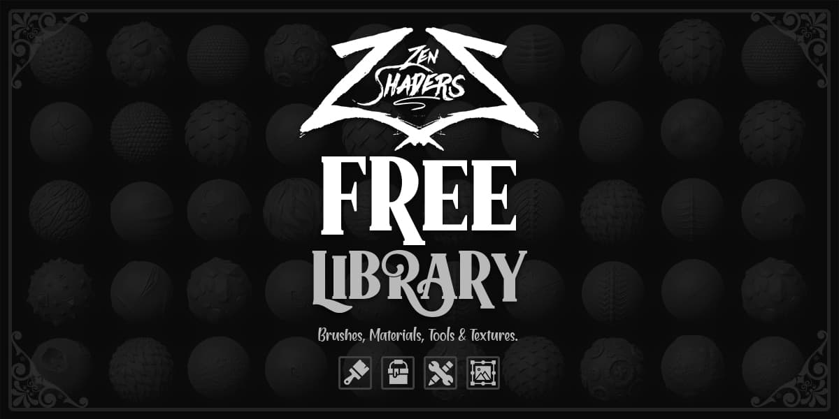 ZenShaders Library v1.3 – Blender Download | Madbax