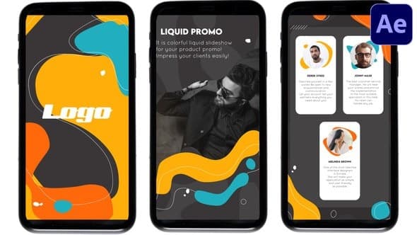 Liquid Promo Stories Slideshow | After Effects – After Effects Download | Madbax