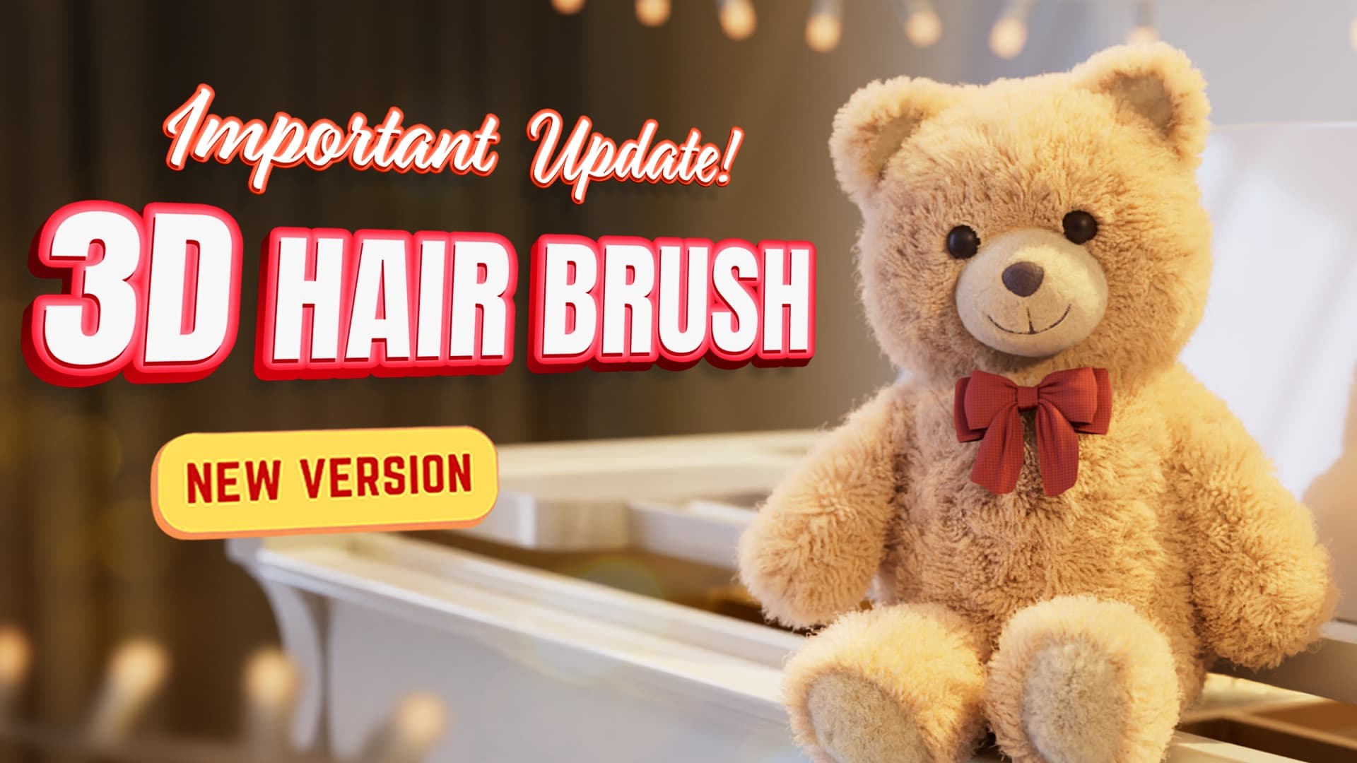 3D Hair Brush v4.6 – Blender Download | Madbax