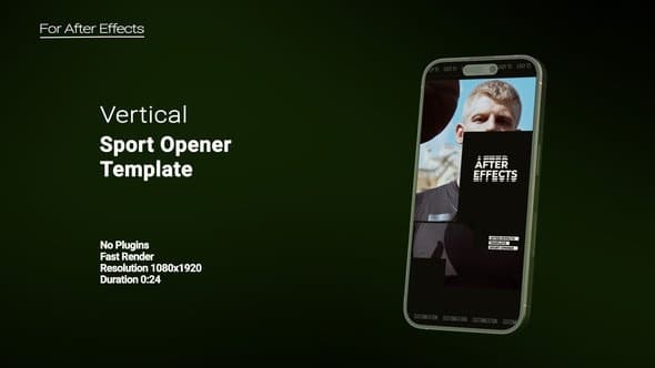 Vertical Sport Opener – AE / Premiere Download | Madbax
