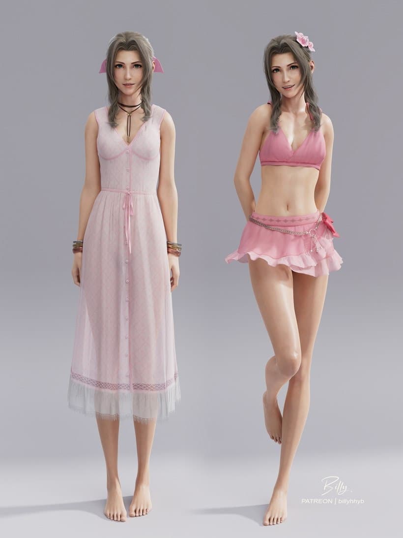Rebirth Aerith complete~ – Blender Download | Madbax