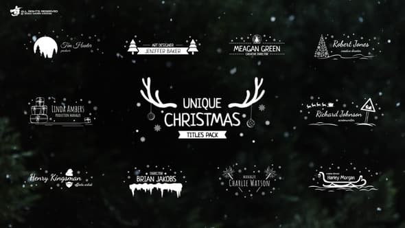 Christmas Titles Pack / AE – After Effects Download | Madbax