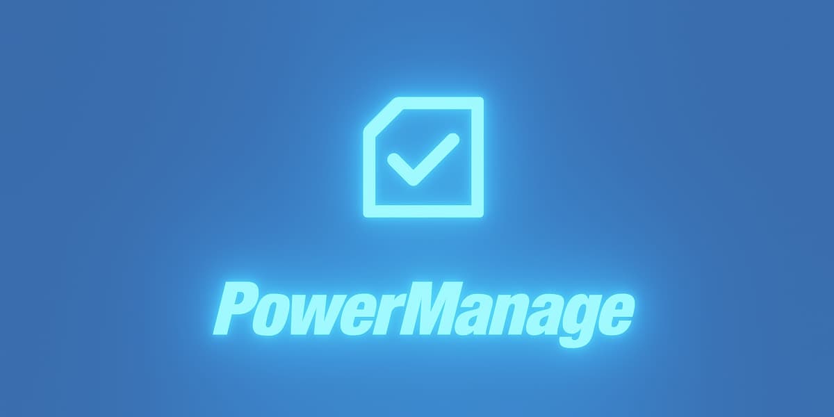 PowerManage v0.33 – Blender Download | Madbax