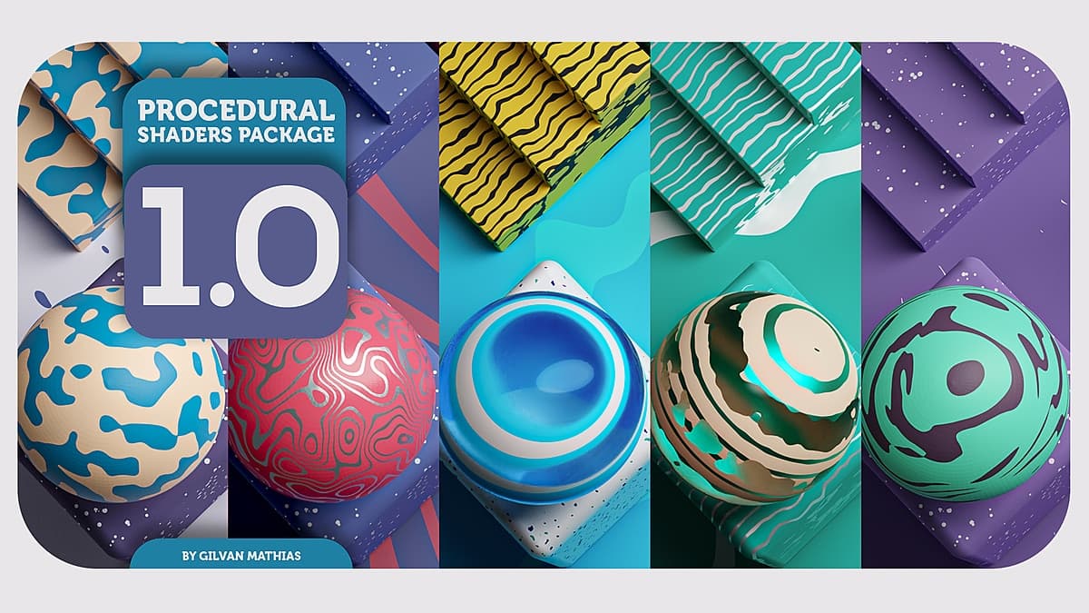 Procedural Shader – 4.2+ – Blender Download | Madbax