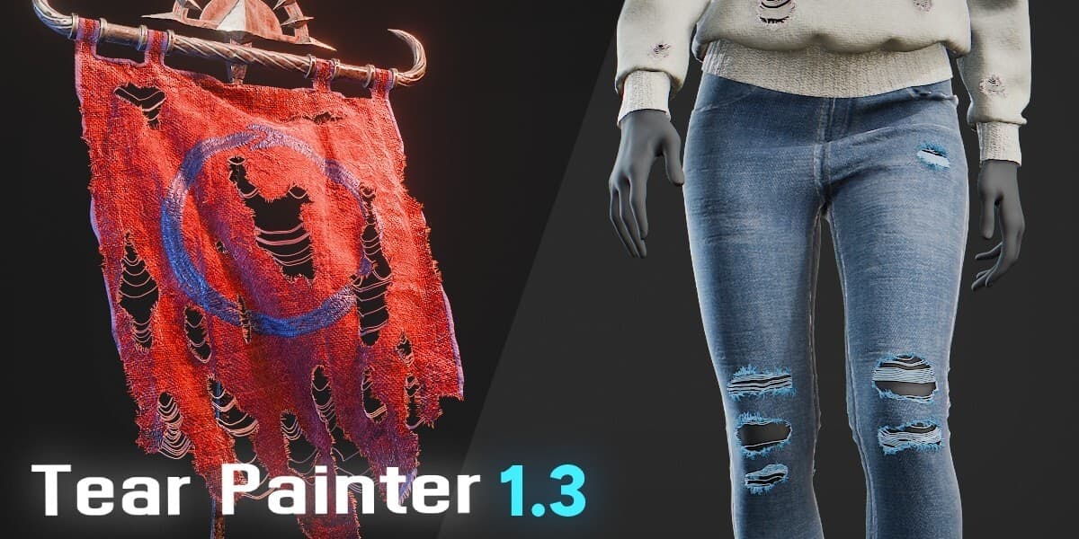 Tear Painter v1.0 – Blender Download | Madbax
