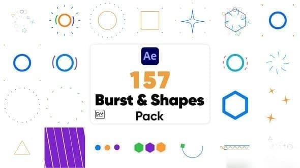 Burst and Shapes Pack For After Effects – After Effects Download | Madbax