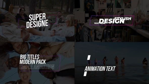 Big Titles Pack | After Effects – After Effects Download | Madbax