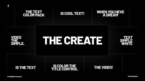 Text Animation | After Effects – After Effects Download | Madbax