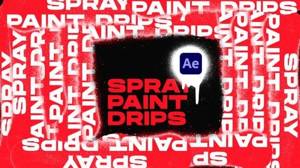 Spray Paint Drips Transitions VOL. 1 | After Effects – After Effects Download | Madbax