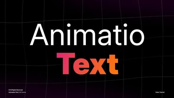 Animation Text 8.0 | After Effects – After Effects Download | Madbax