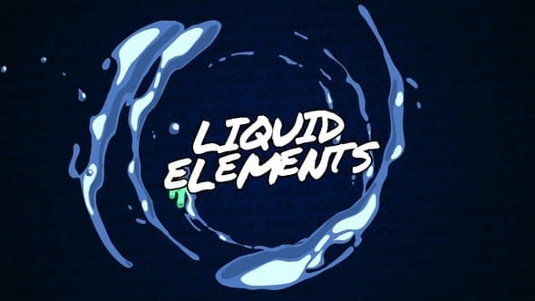 Liquid Elements // After Effects – After Effects Download | Madbax