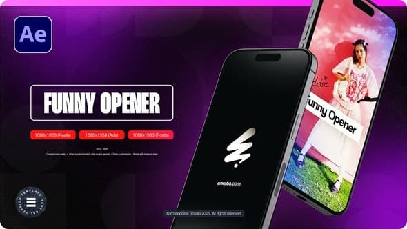 Vertical Funny Opener – AE / Premiere Download | Madbax