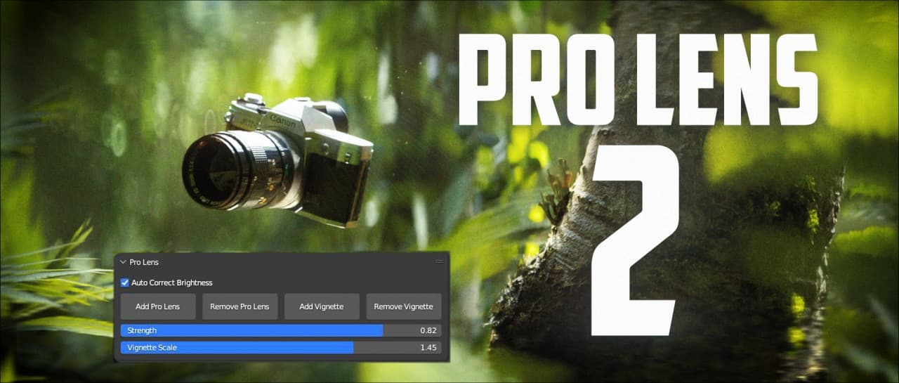 Pro Lens v2.2 – Blender Download | Madbax