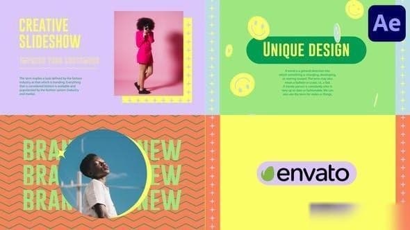 Abstract Modern Slideshow for After Effects – After Effects Download | Madbax