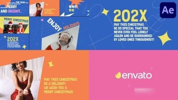 Christmas Slides for After Effects – After Effects Download | Madbax