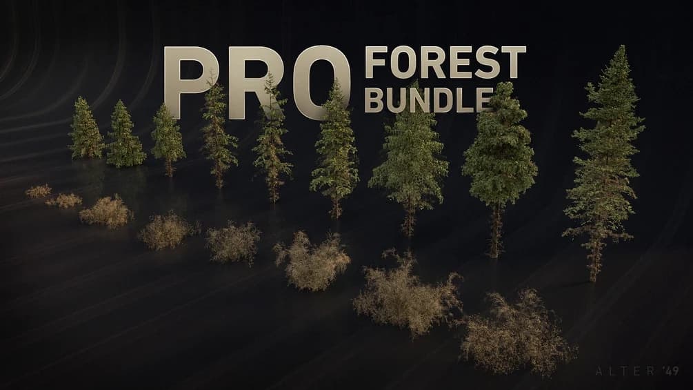 PRO Forest Bundle – Blender Download | Madbax