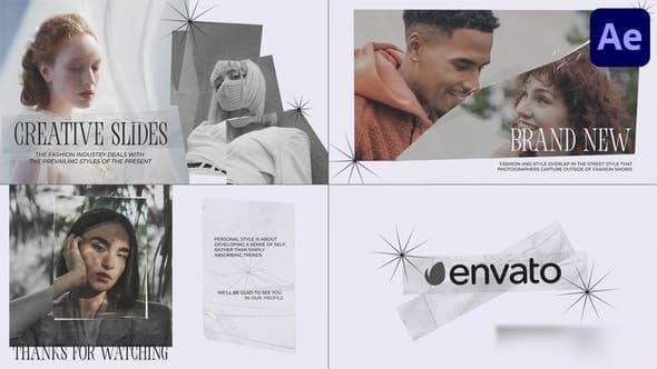 Handmade Collage Slideshow for After Effects – After Effects Download | Madbax