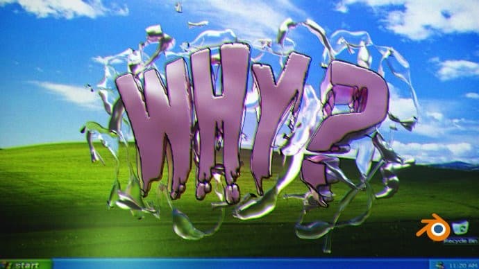 Chromatic Distortion Magic: Creating Unique 3D Typography in Blender – Blender Download | Madbax