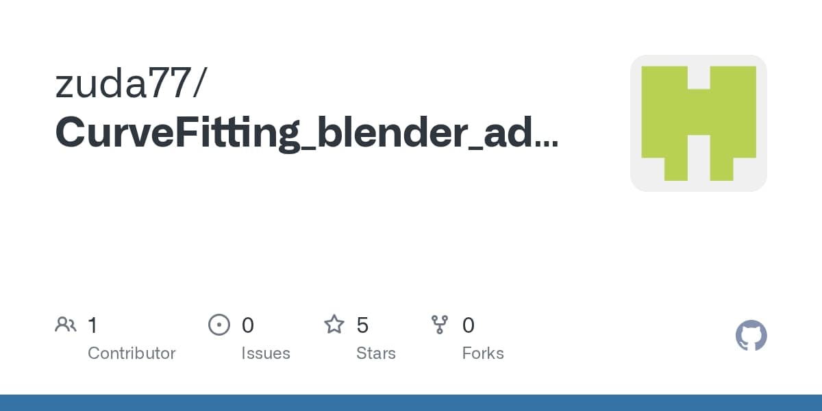 Curve Fitting v0.3.0 – Blender Download | Madbax