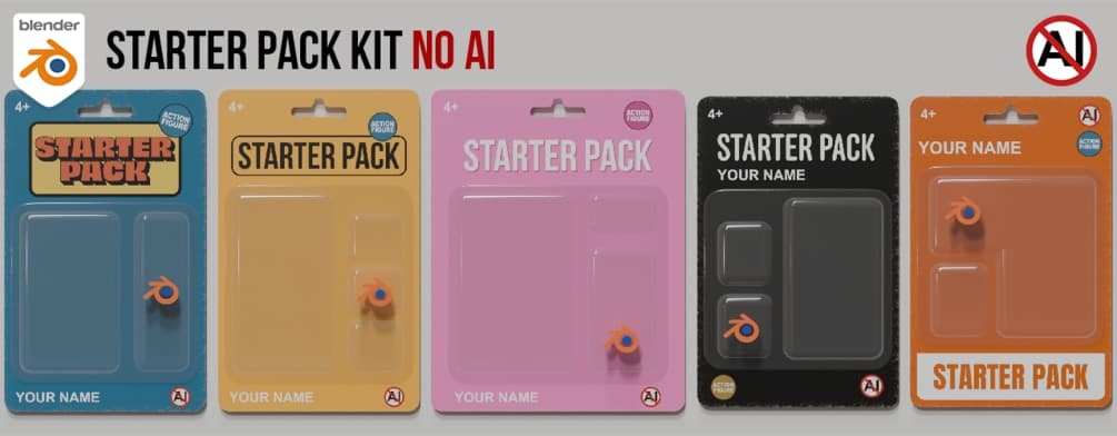 Starter Pack Kit no AI – AI Tools Download | Madbax