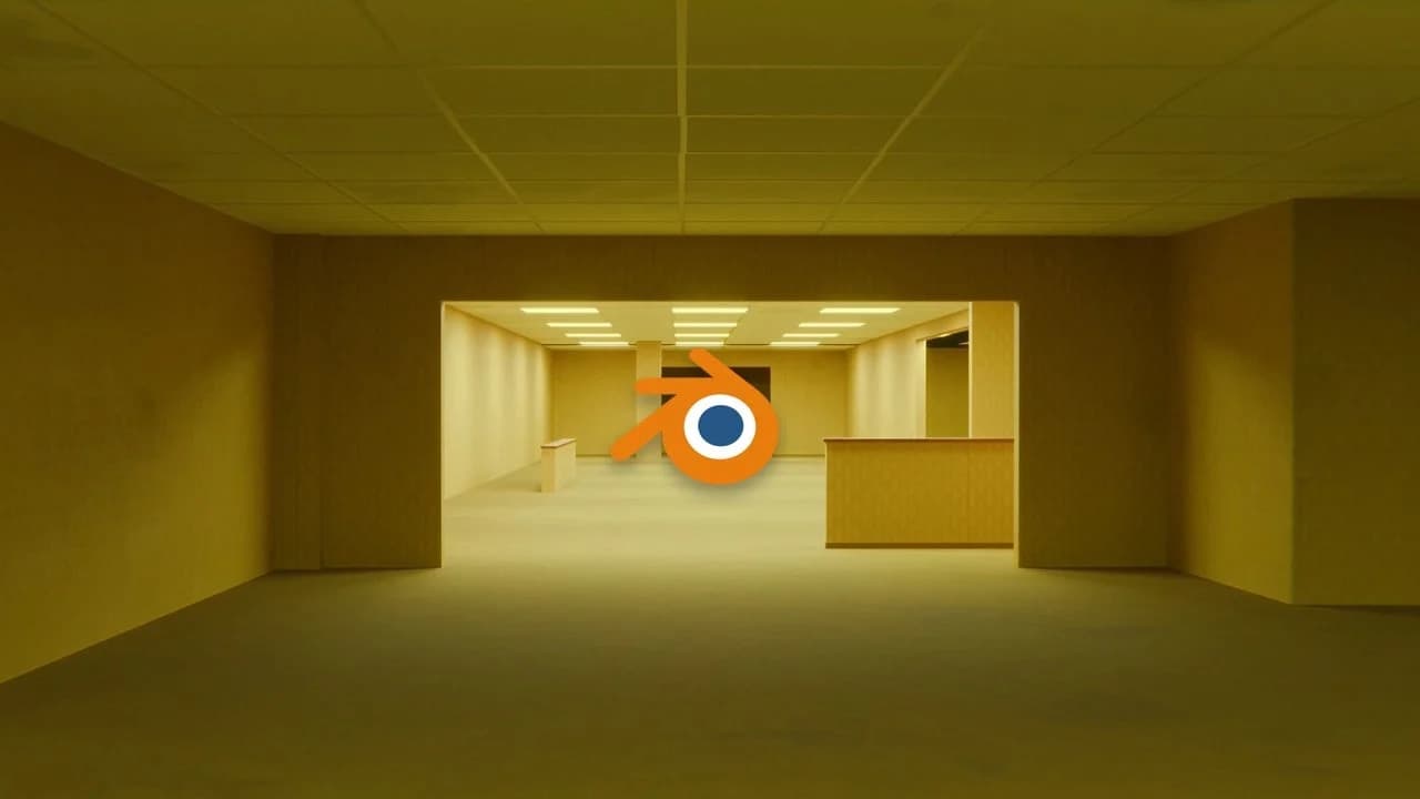 Backrooms in Blender 2026 (procedural, beginner friendly) | Sime Bugarija | Skillshare – Blender Download | Madbax