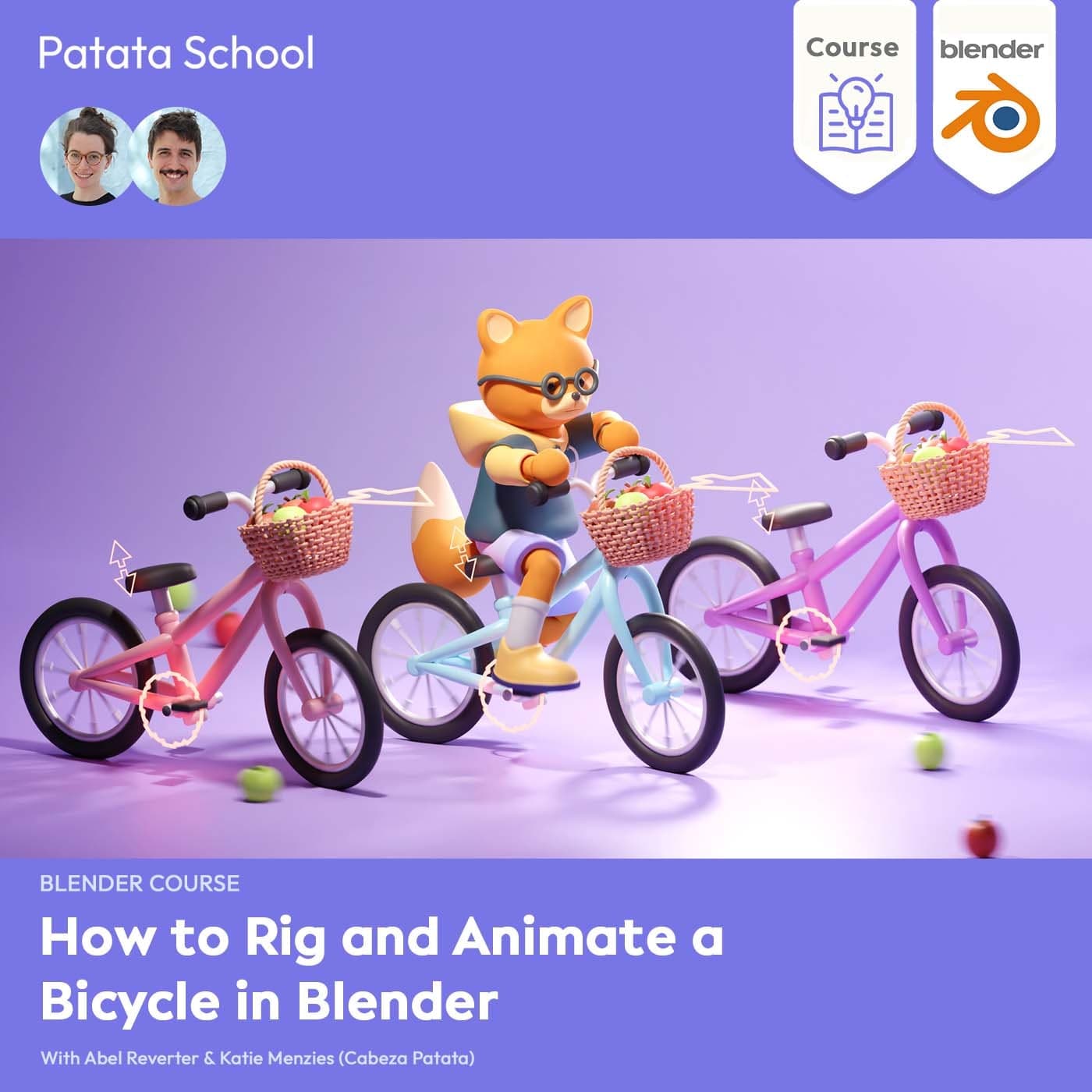 Patata School – How To Rig & Animate A Bicycle In Blender – Blender Download | Madbax