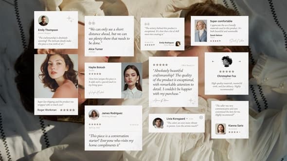 Testimonials, Reviews & Quotes – After Effects Template – After Effects Download | Madbax