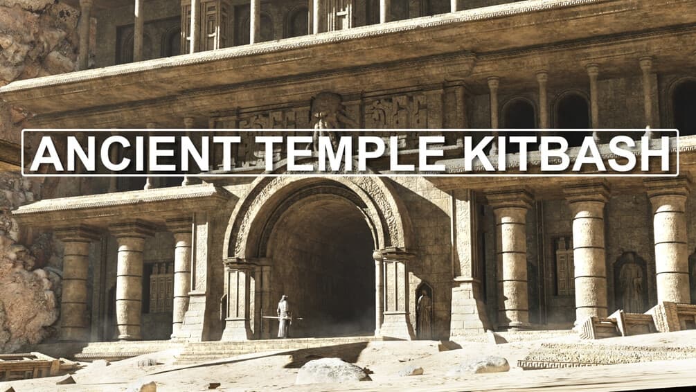 Ancient Temple Asset Pack – Blender Download | Madbax
