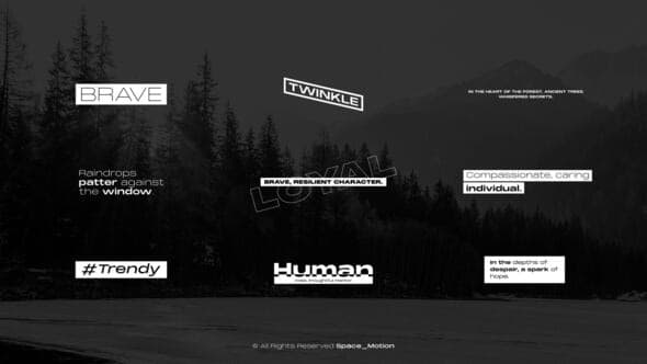 Minimal Titles AE – After Effects Download | Madbax