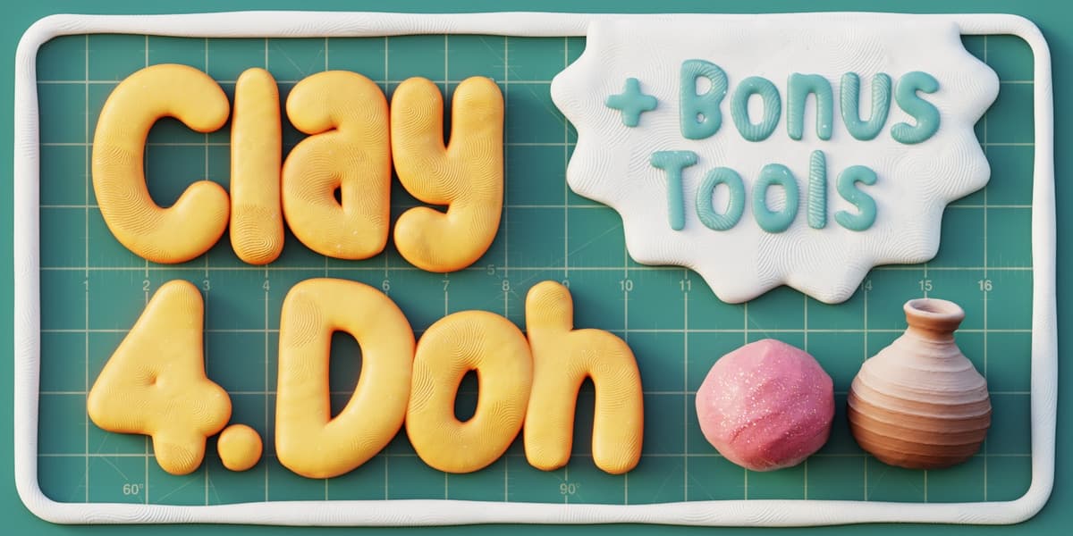 Clay Doh – Tools & Shaders | Clay 4.Doh (Release Candidate) – Blender Download | Madbax