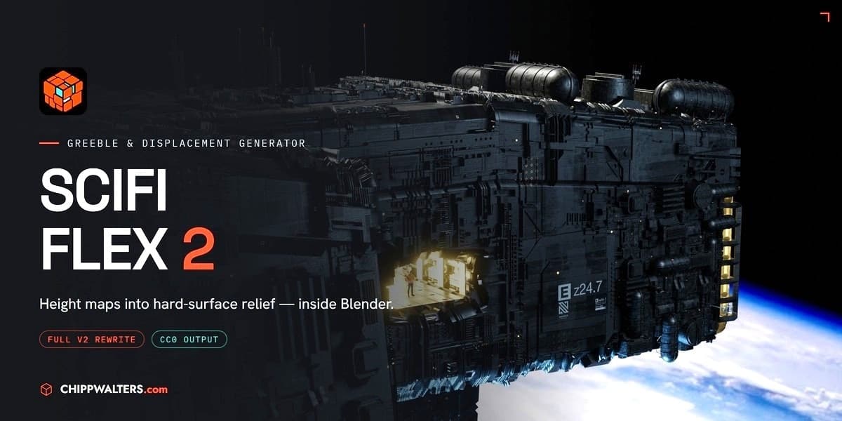 SCIFI FLEX v2.4.6 – Blender Download | Madbax