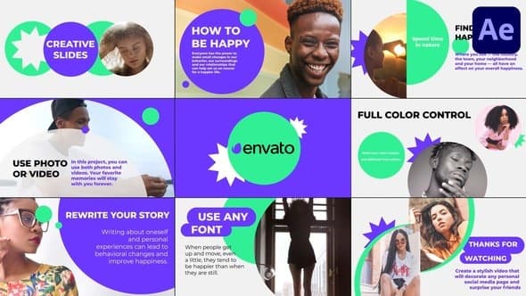 Creative Slides for After Effects – After Effects Download | Madbax