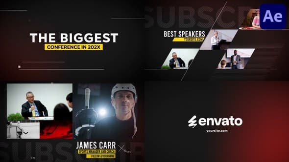 Conference Event Promotion for After Effects – After Effects Download | Madbax
