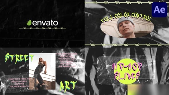Hip-Hop Slides for After Effects – After Effects Download | Madbax
