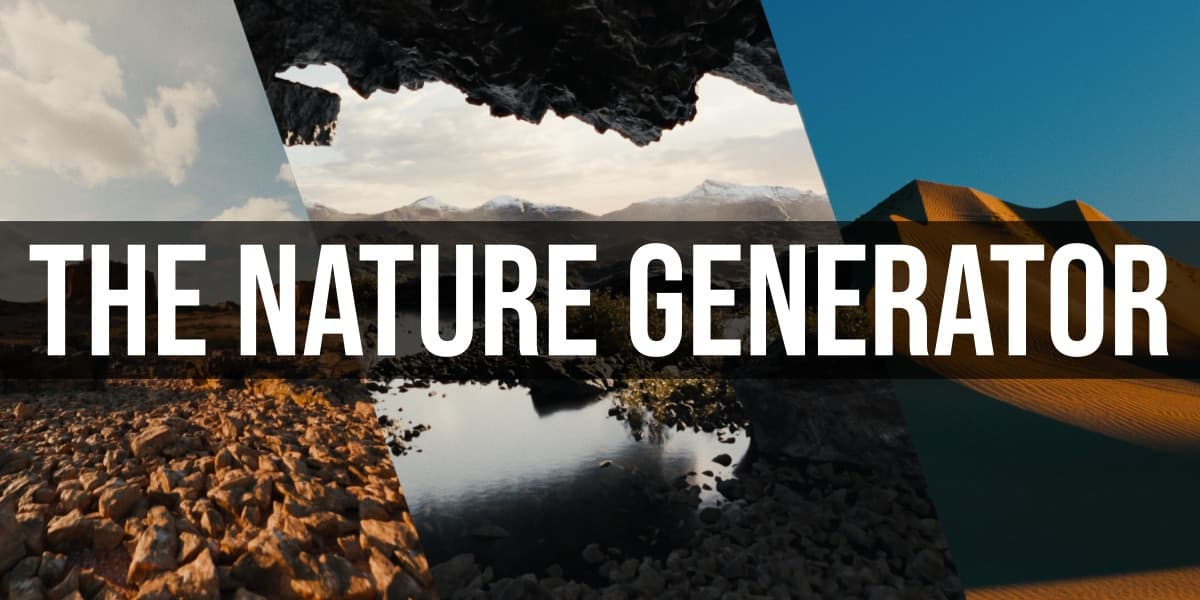 The Nature Generator v1.2 + Textures 1K/2K/4K – Blender Download | Madbax